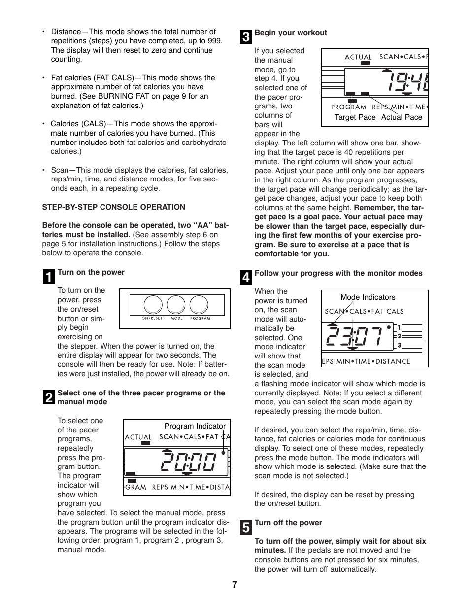 ProForm 831.285820 User Manual | Page 7 / 12