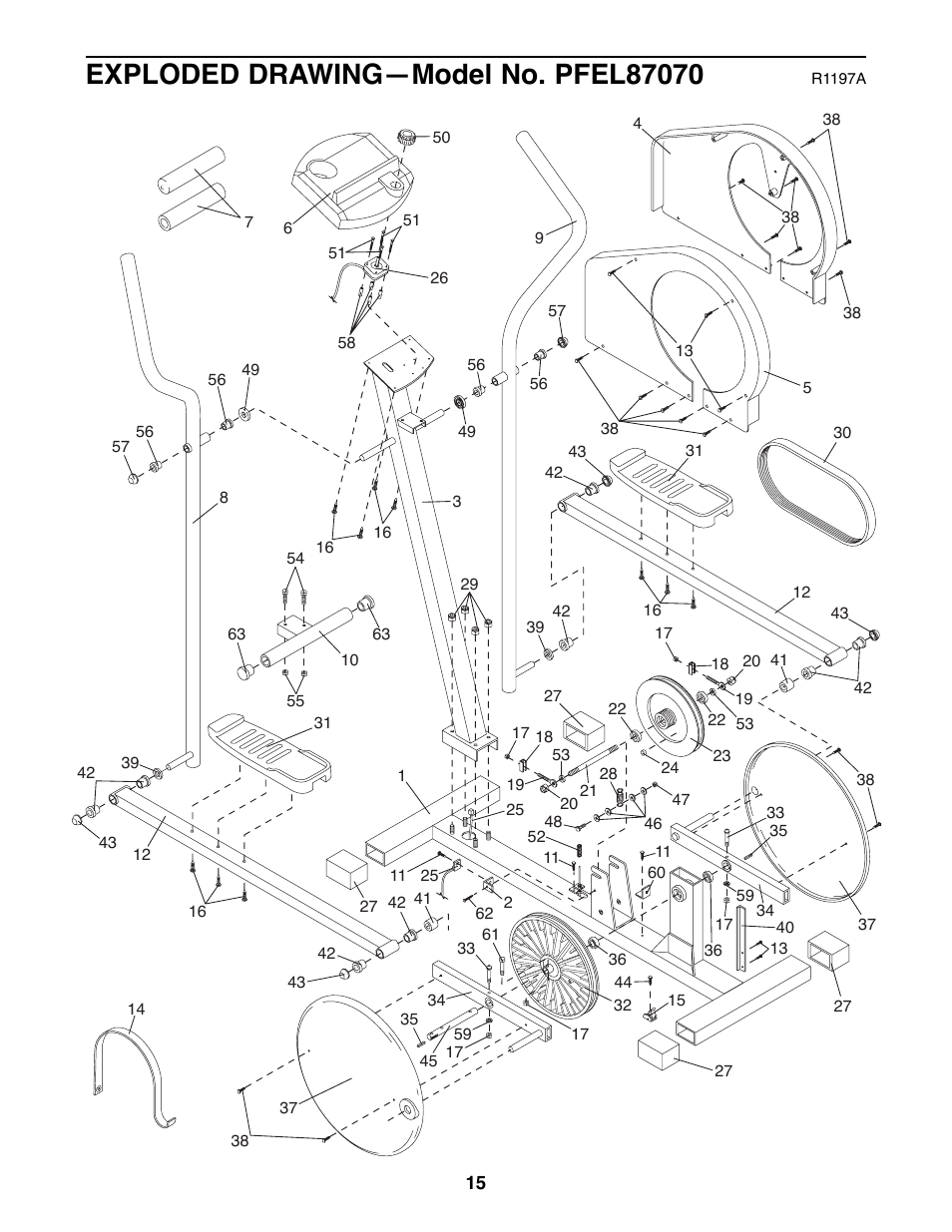 ProForm PFEL87070 User Manual | Page 15 / 16