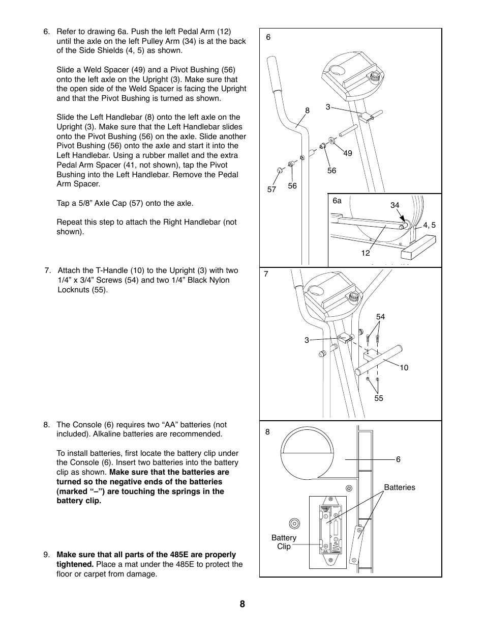 ProForm PFEL87070 User Manual | Page 8 / 16