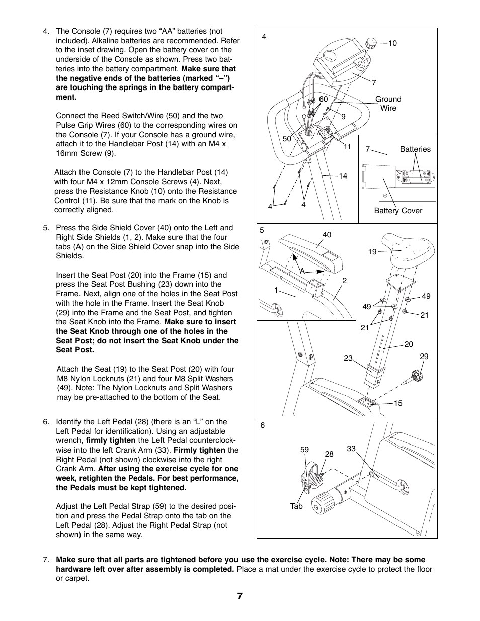 ProForm 831.288070 User Manual | Page 7 / 16