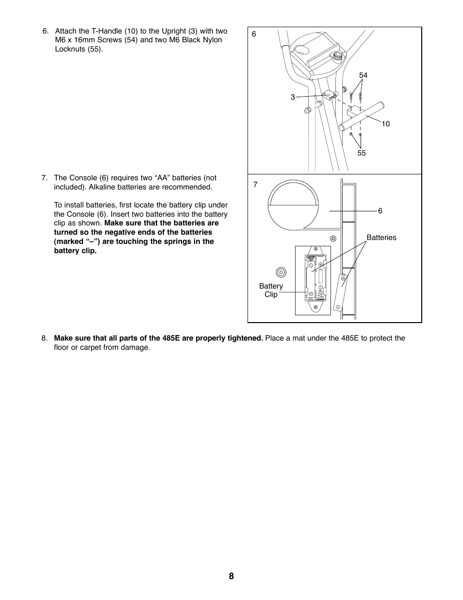 ProForm PFEL87076 User Manual | Page 8 / 16