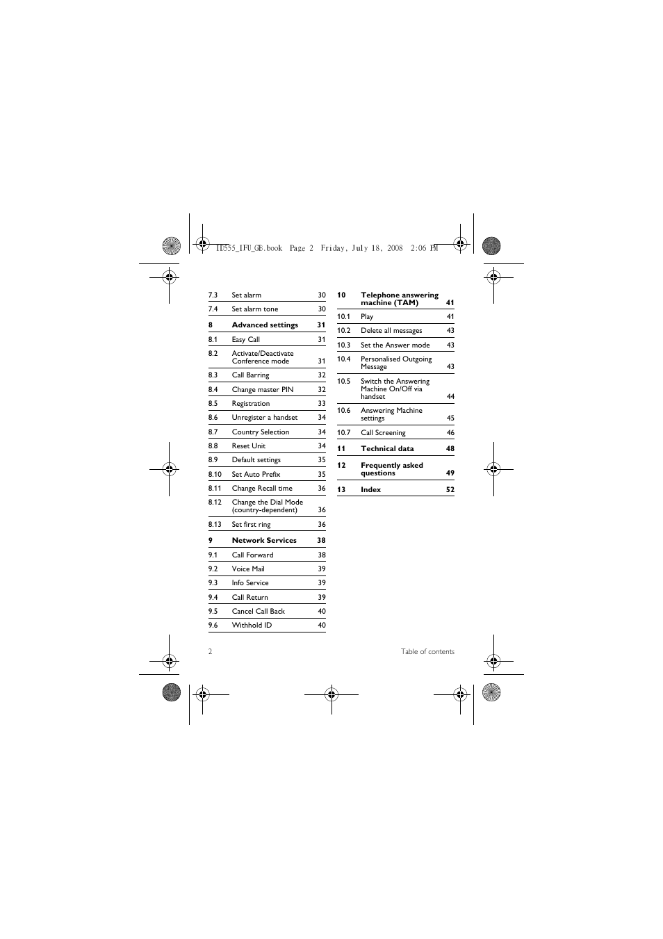 ProForm ID555 User Manual | Page 4 / 56