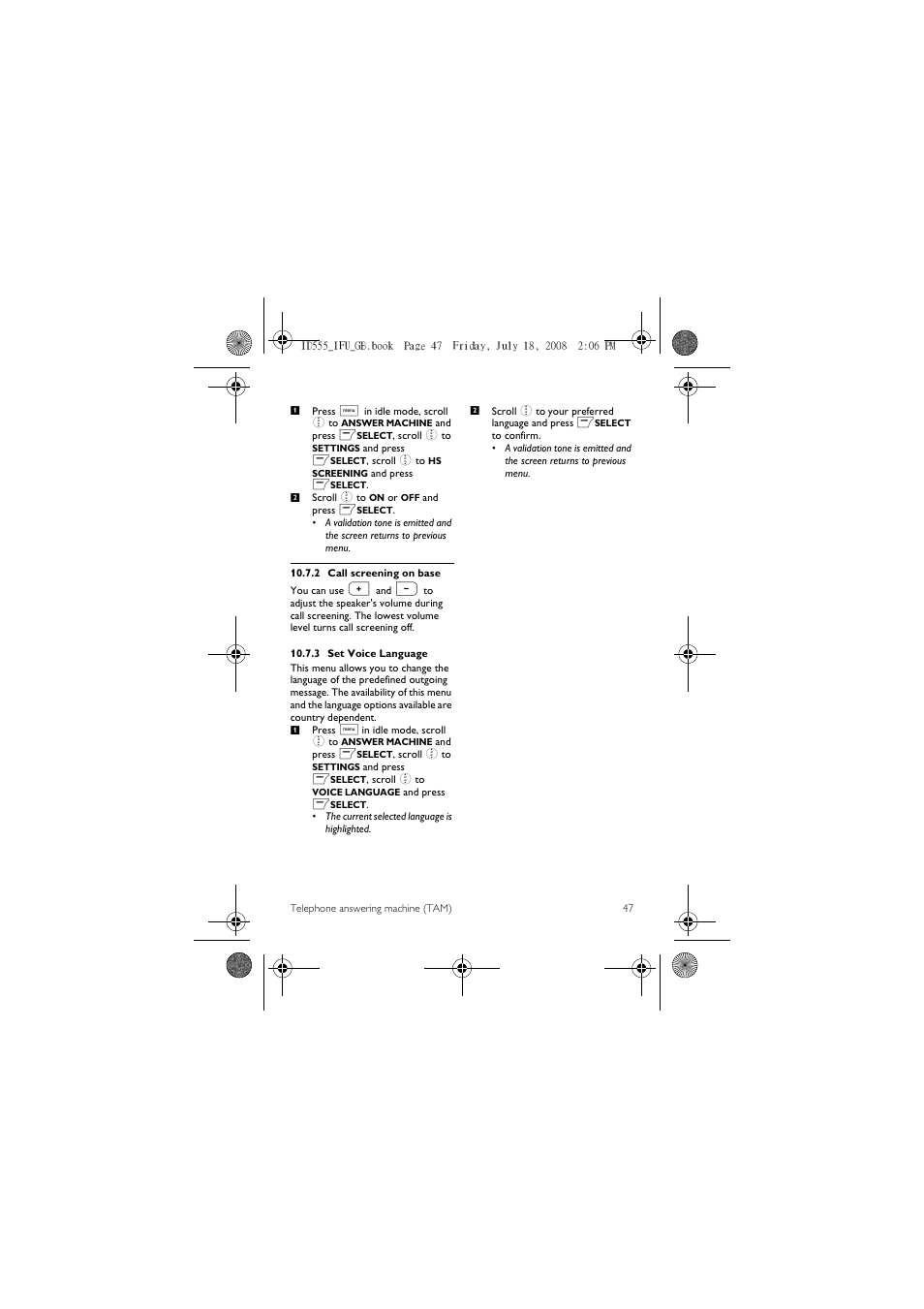 ProForm ID555 User Manual | Page 49 / 56