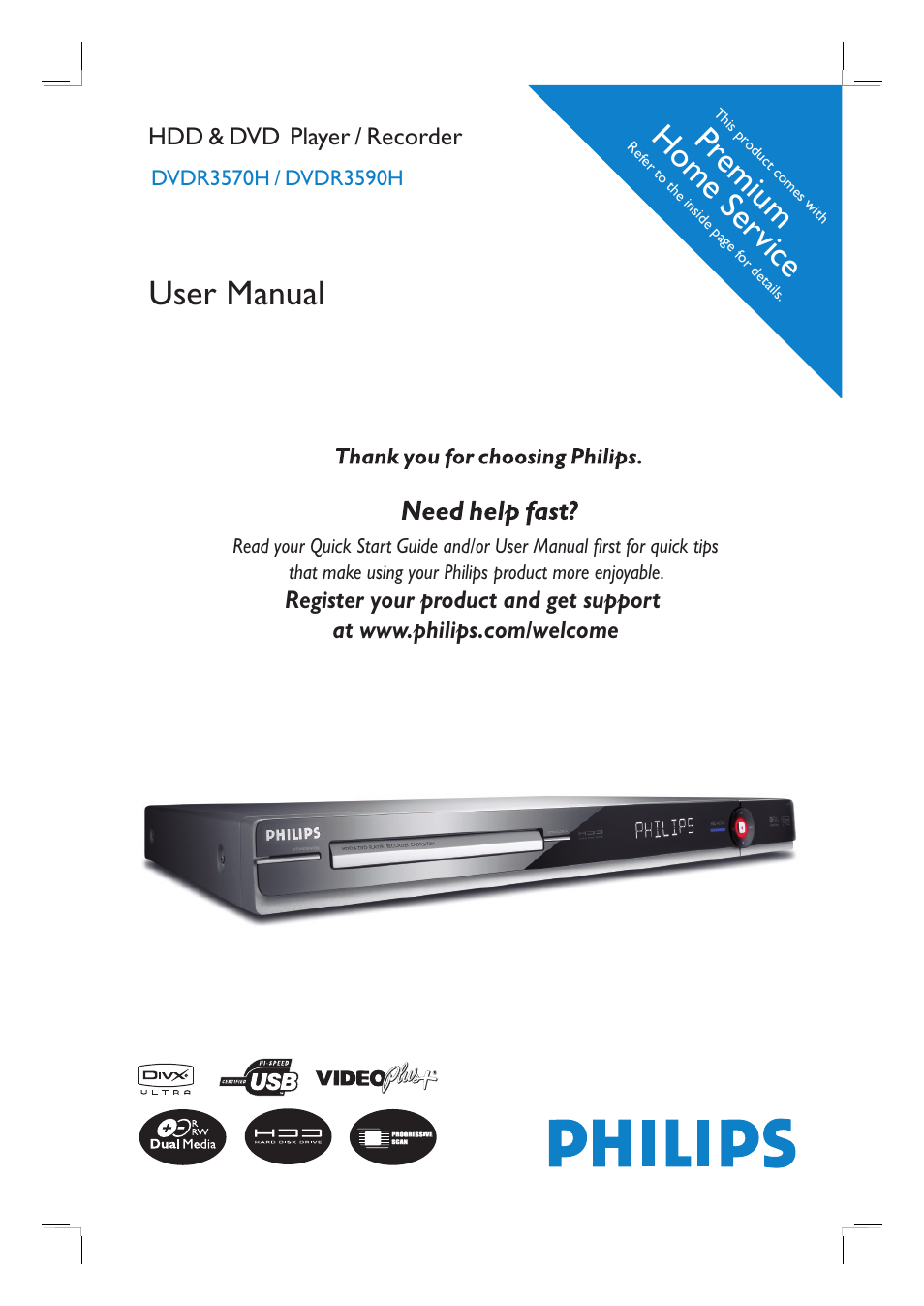 ProForm DVDR3570H User Manual | 104 pages