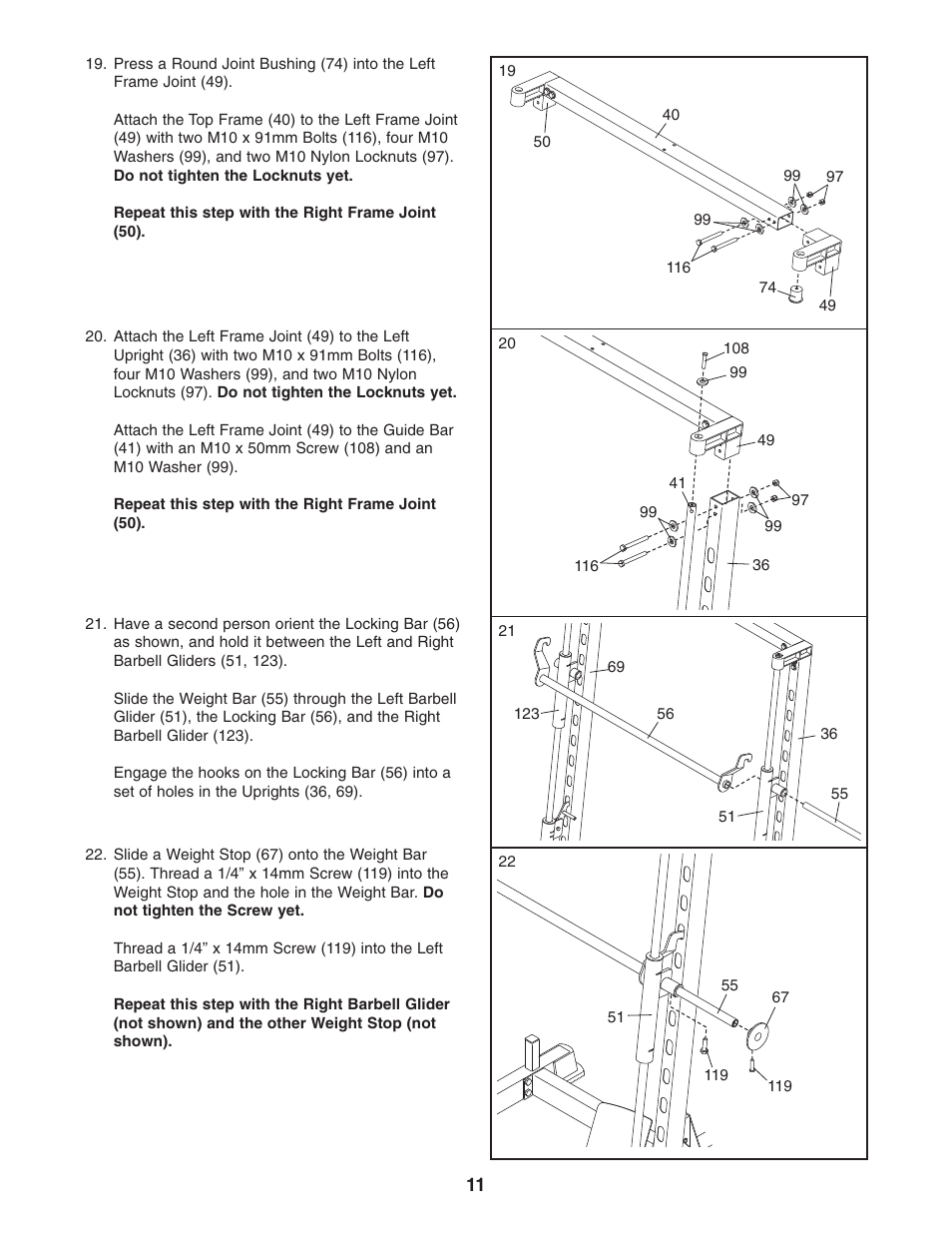 ProForm PFB48031 User Manual | Page 11 / 33