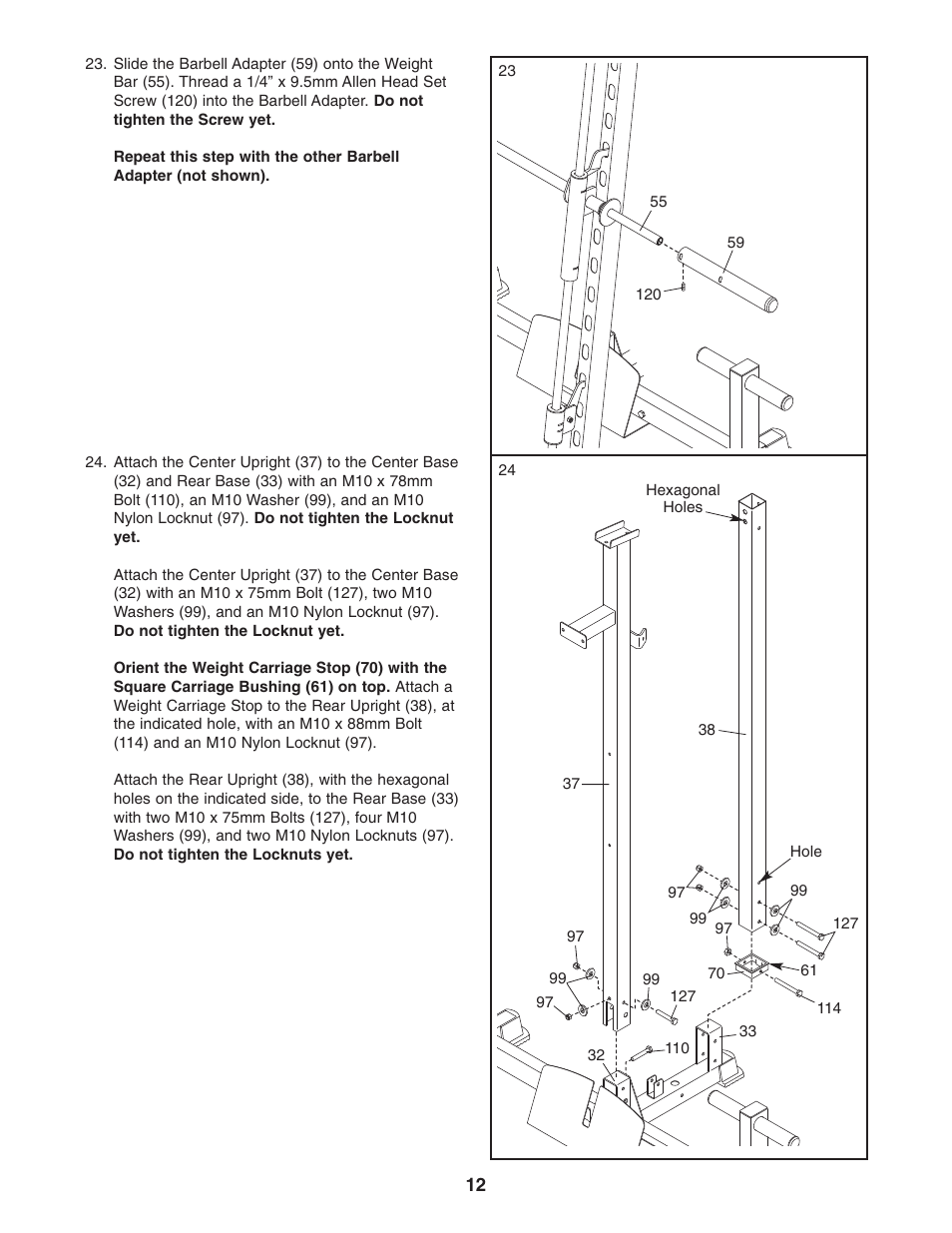 ProForm PFB48031 User Manual | Page 12 / 33