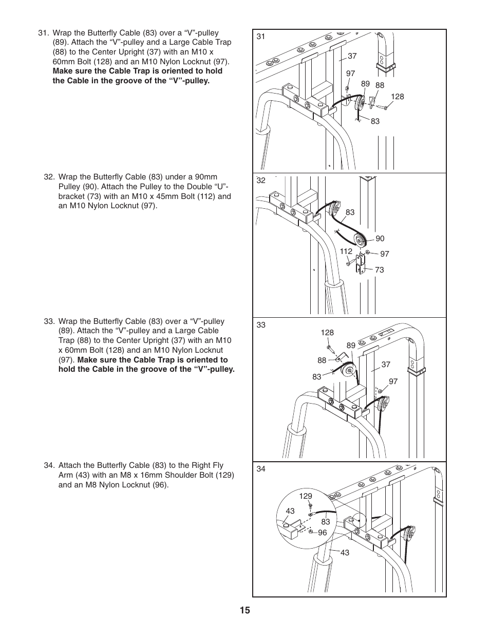 ProForm PFB48031 User Manual | Page 15 / 33