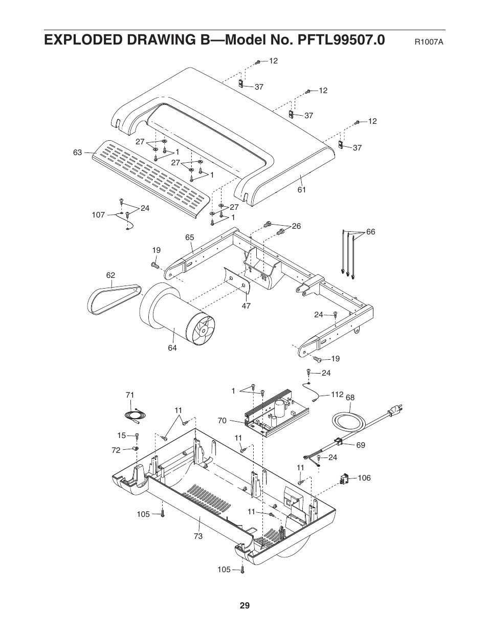 ProForm PFTL99507.0 User Manual | Page 29 / 32