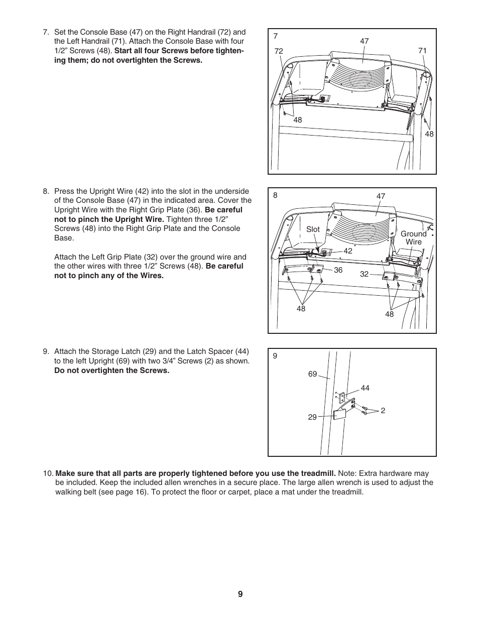 ProForm 831.295231 User Manual | Page 9 / 22