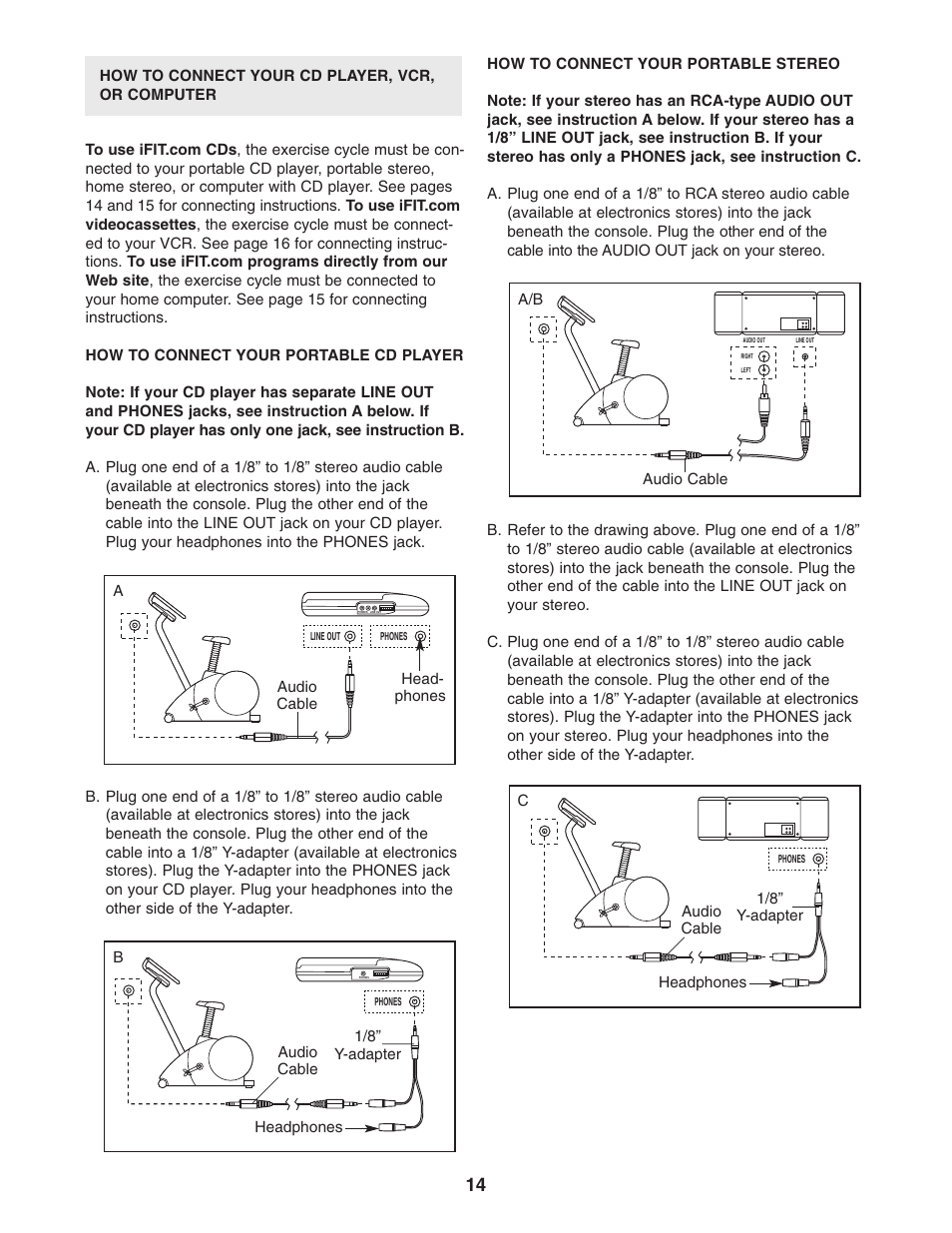 ProForm C55 PFEX35430 User Manual | Page 14 / 24