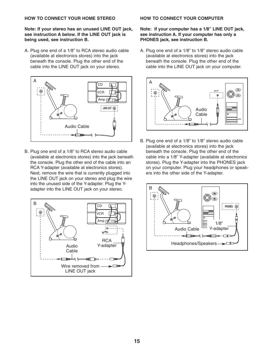 ProForm C55 PFEX35430 User Manual | Page 15 / 24