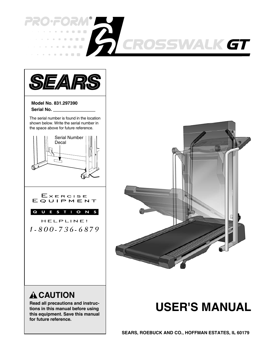 ProForm 831.297390 User Manual | 18 pages