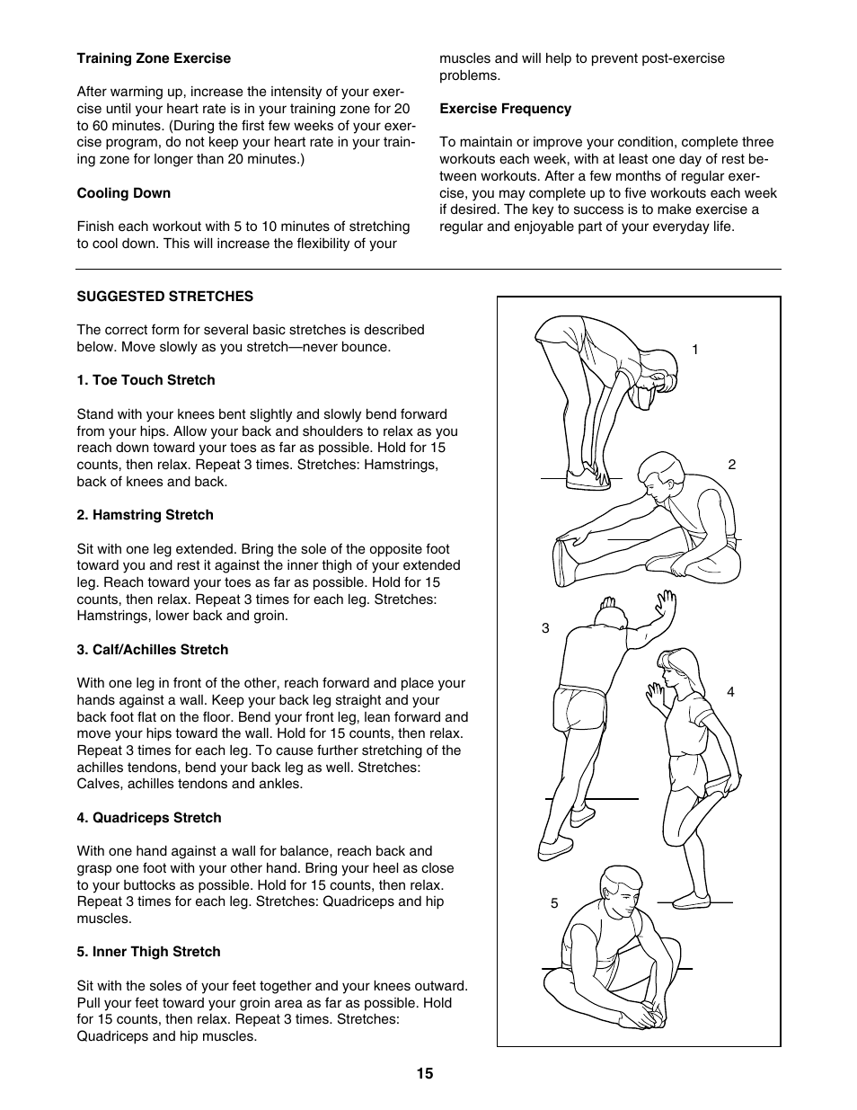 ProForm 831.297390 User Manual | Page 15 / 18