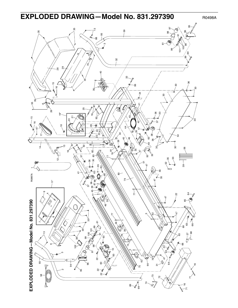 R0498a | ProForm 831.297390 User Manual | Page 17 / 18