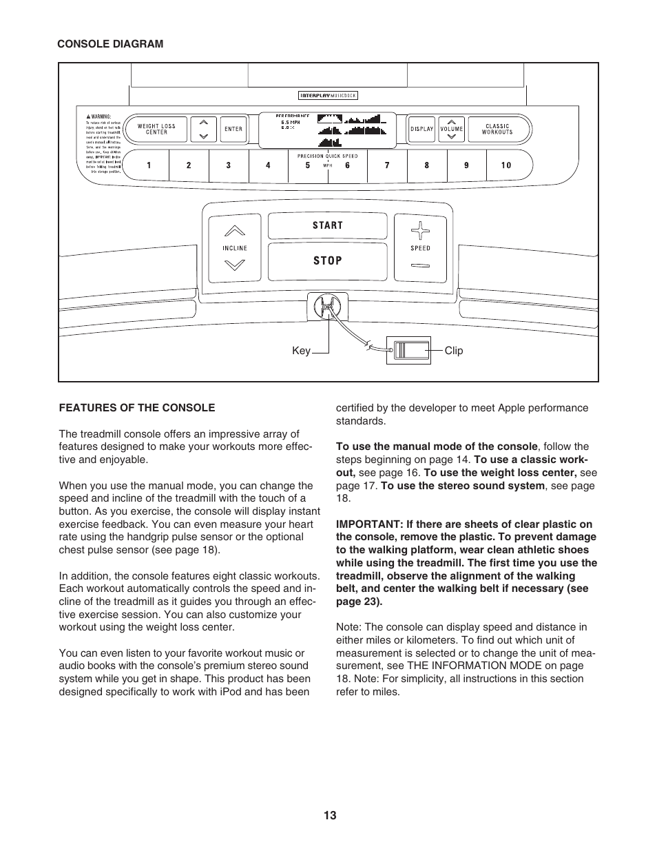 ProForm 620 User Manual | Page 13 / 32