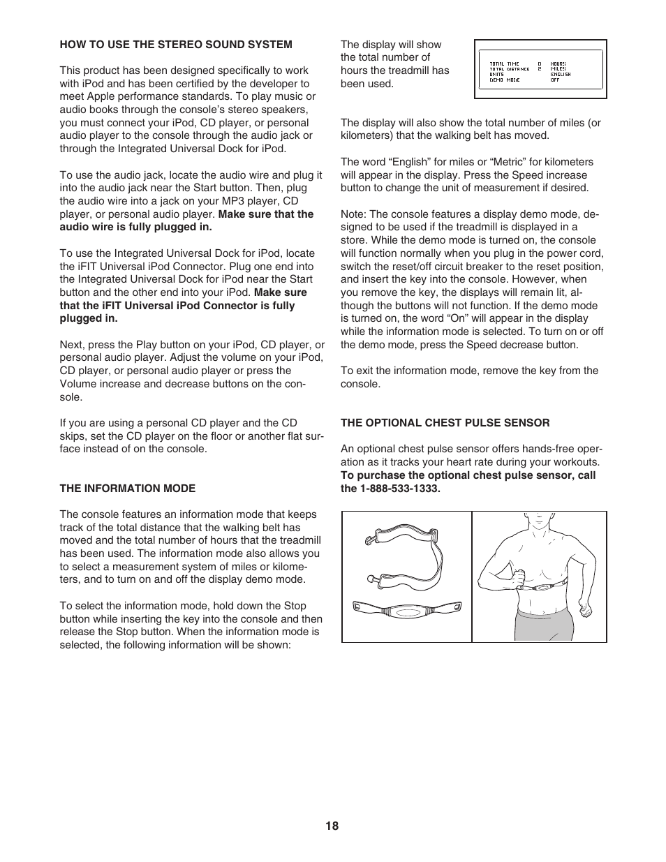 ProForm 620 User Manual | Page 18 / 32