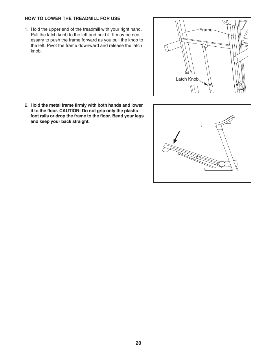 ProForm 620 User Manual | Page 20 / 32