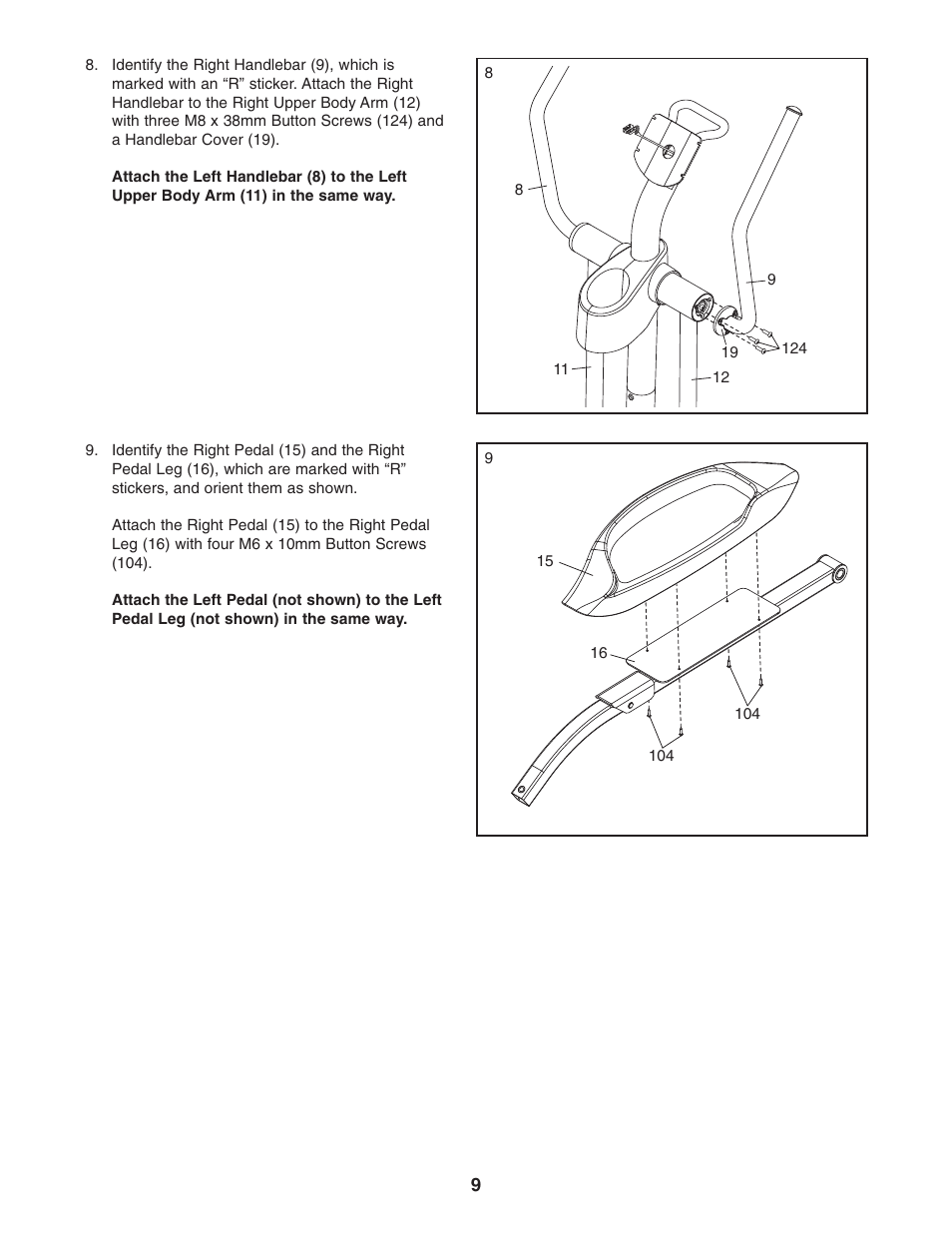 ProForm PFEL64907.0 User Manual | Page 9 / 28