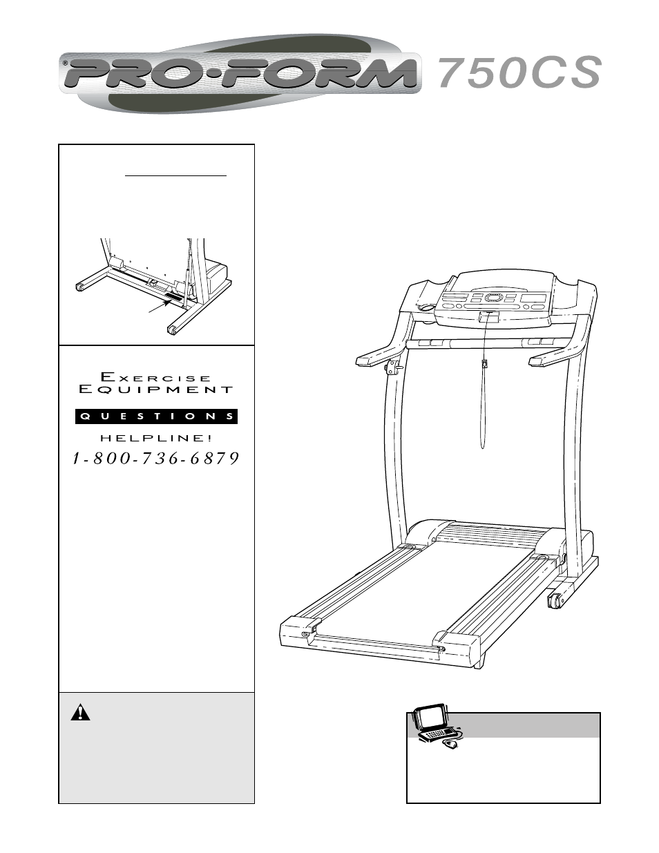 ProForm 750CS User Manual | 26 pages