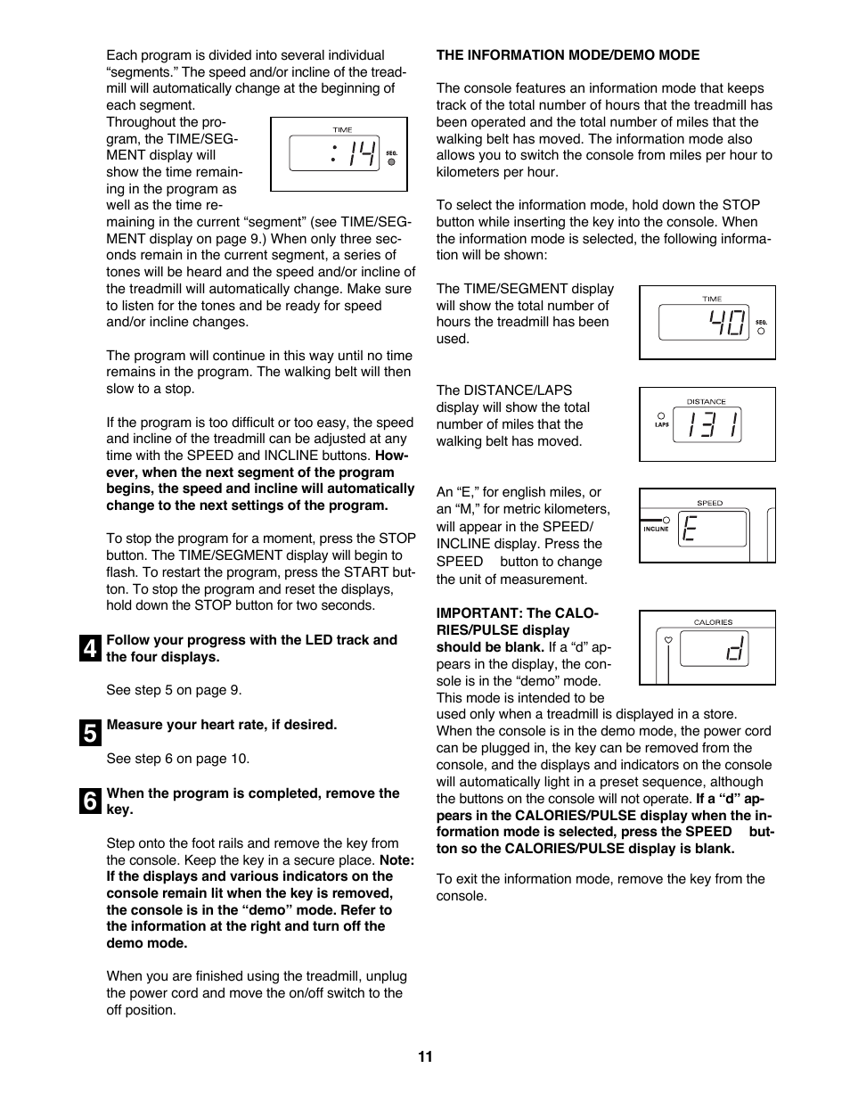 ProForm PT 7.0 PFTL79400 User Manual | Page 11 / 22