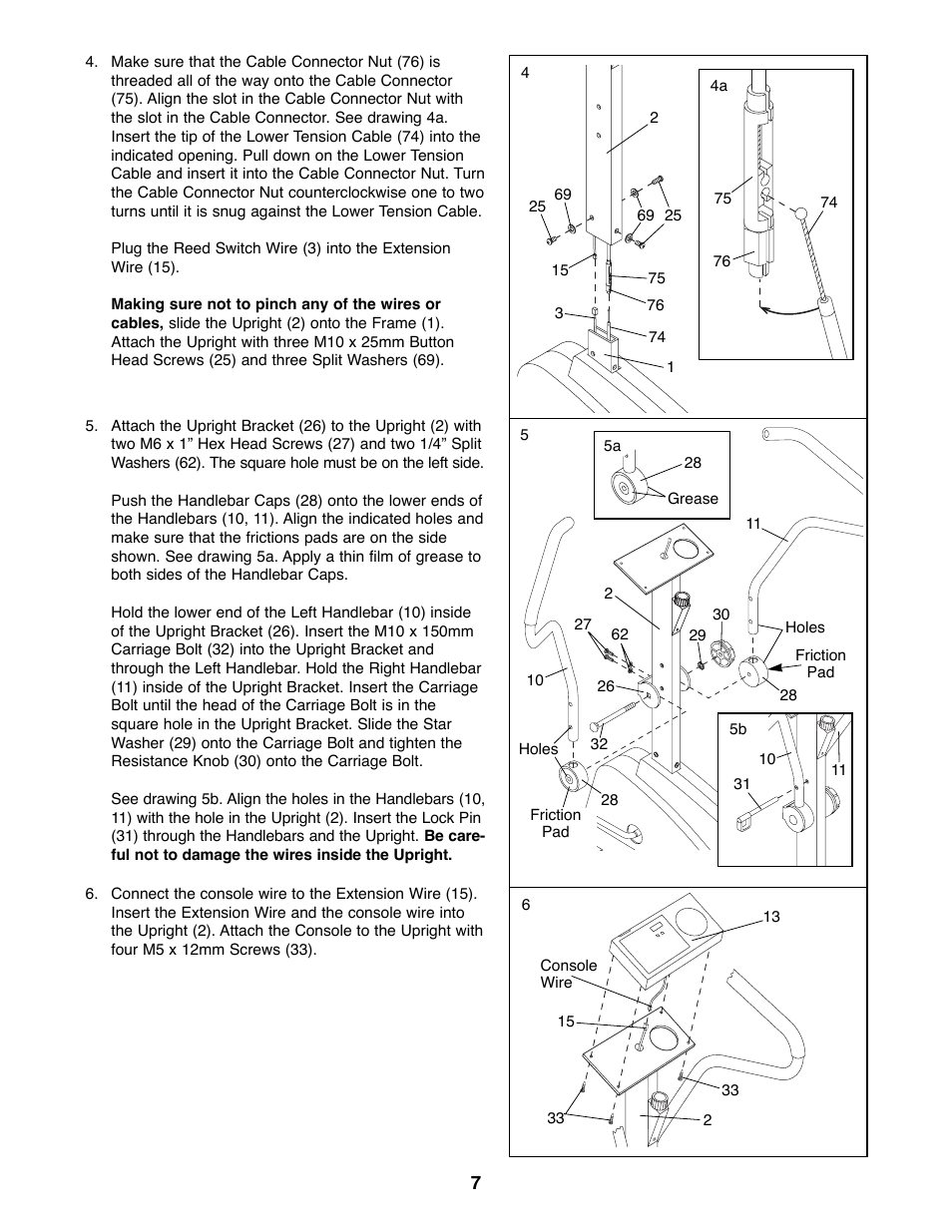 ProForm L.E.X PFEL25070 User Manual | Page 7 / 16