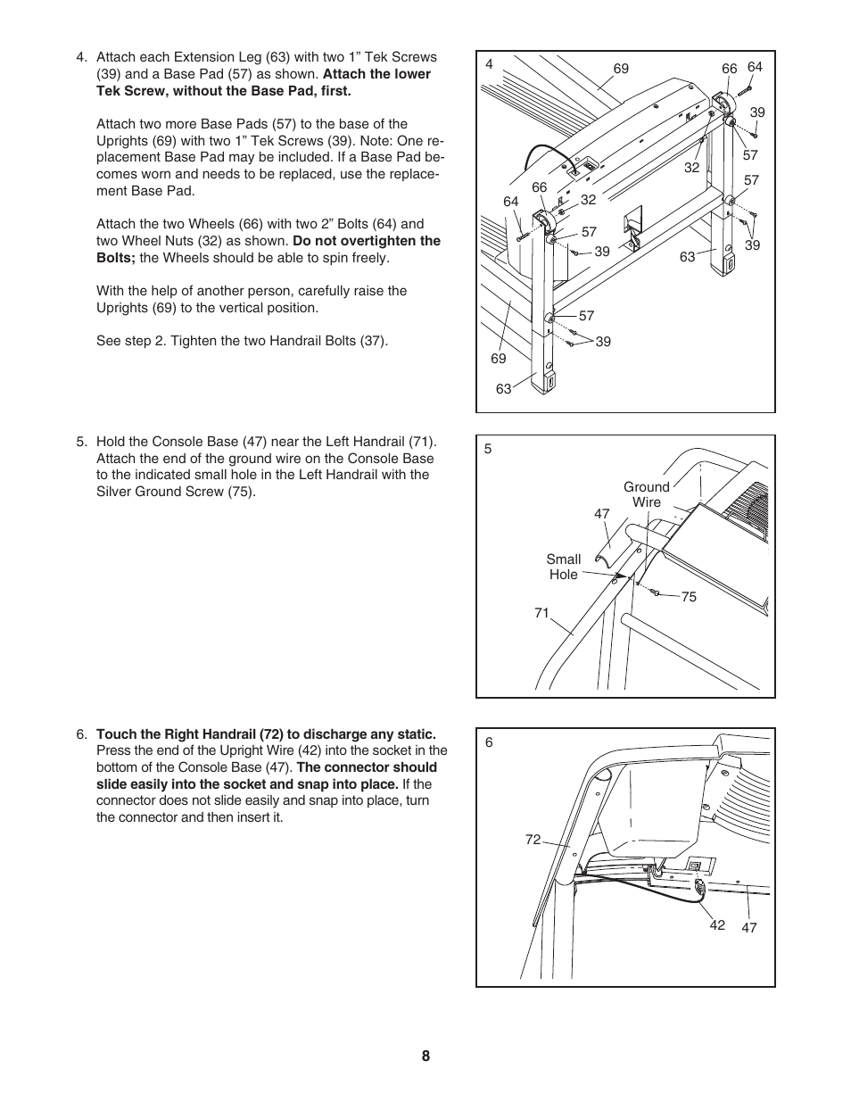 ProForm 831.29523.4 User Manual | Page 8 / 22