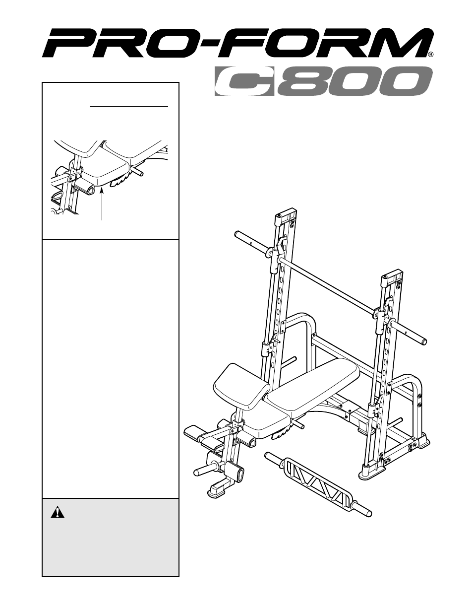 ProForm 831.150330 User Manual | 23 pages