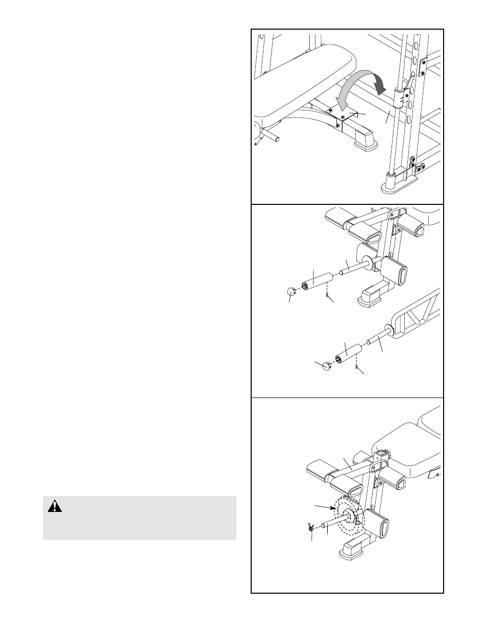 Warning | ProForm 831.150330 User Manual | Page 13 / 23