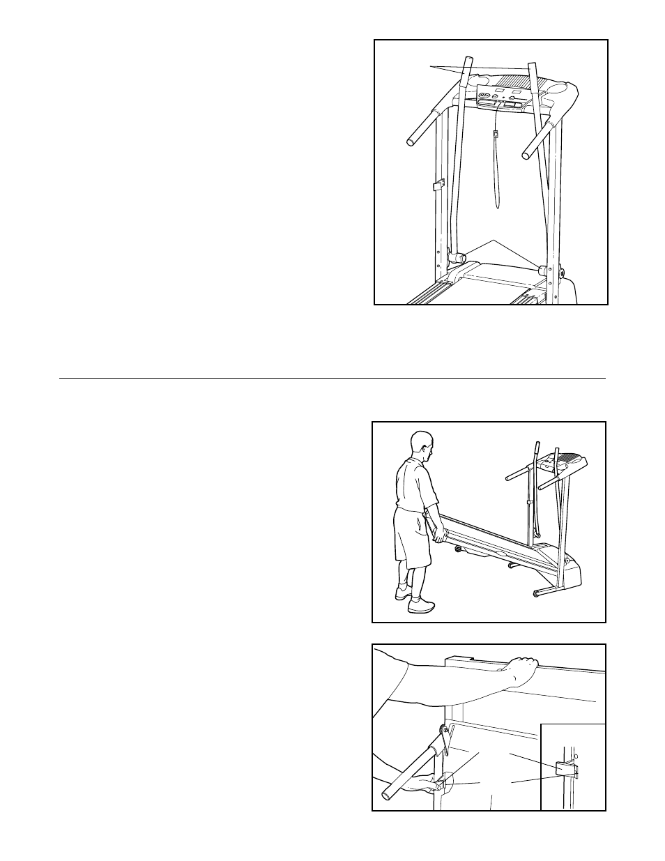 How to fold and move the treadmill | ProForm 831.291710 User Manual | Page 10 / 19