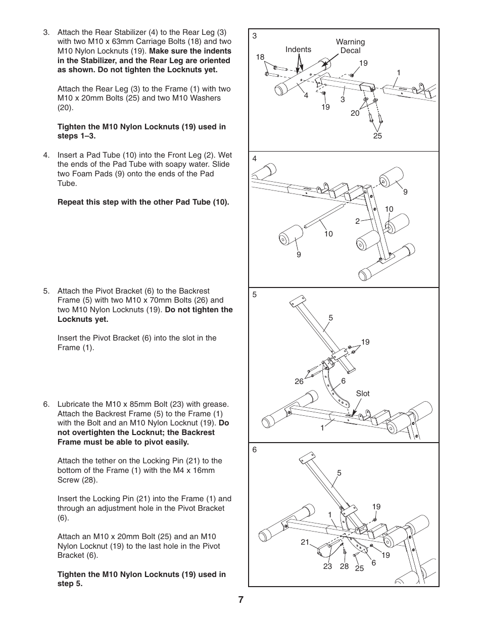 ProForm PFANBE1425.0 User Manual | Page 7 / 12