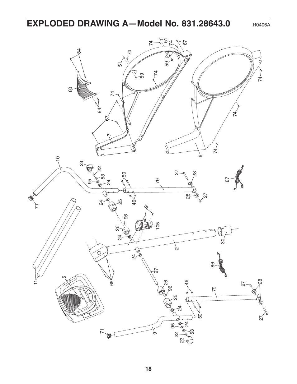ProForm XP 115 831.28643.0 User Manual | Page 18 / 20