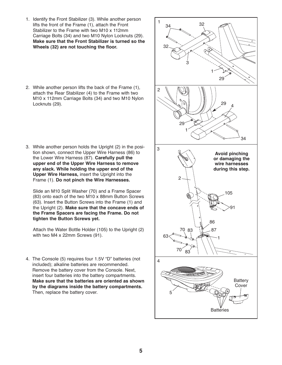 ProForm XP 115 831.28643.0 User Manual | Page 5 / 20