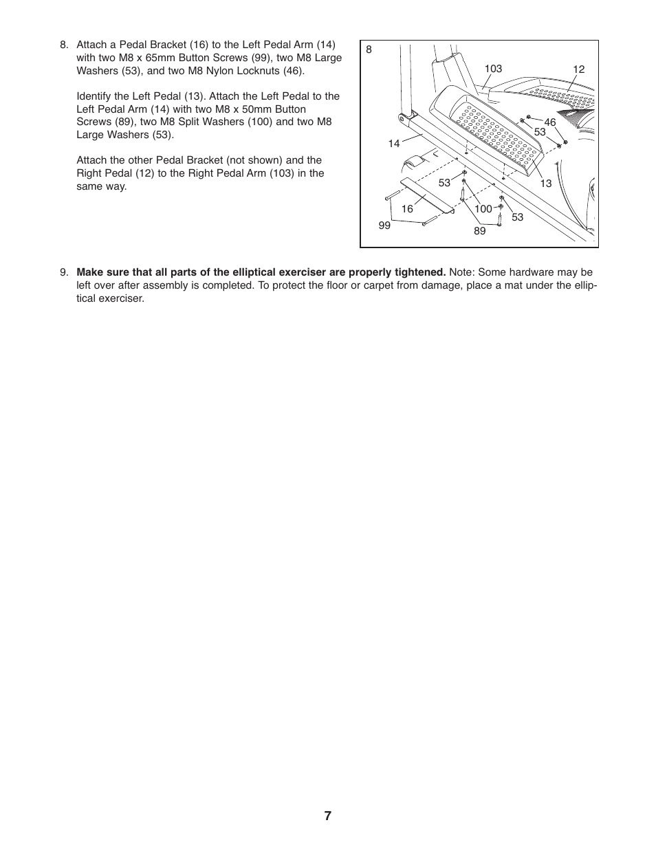 ProForm XP 115 831.28643.0 User Manual | Page 7 / 20