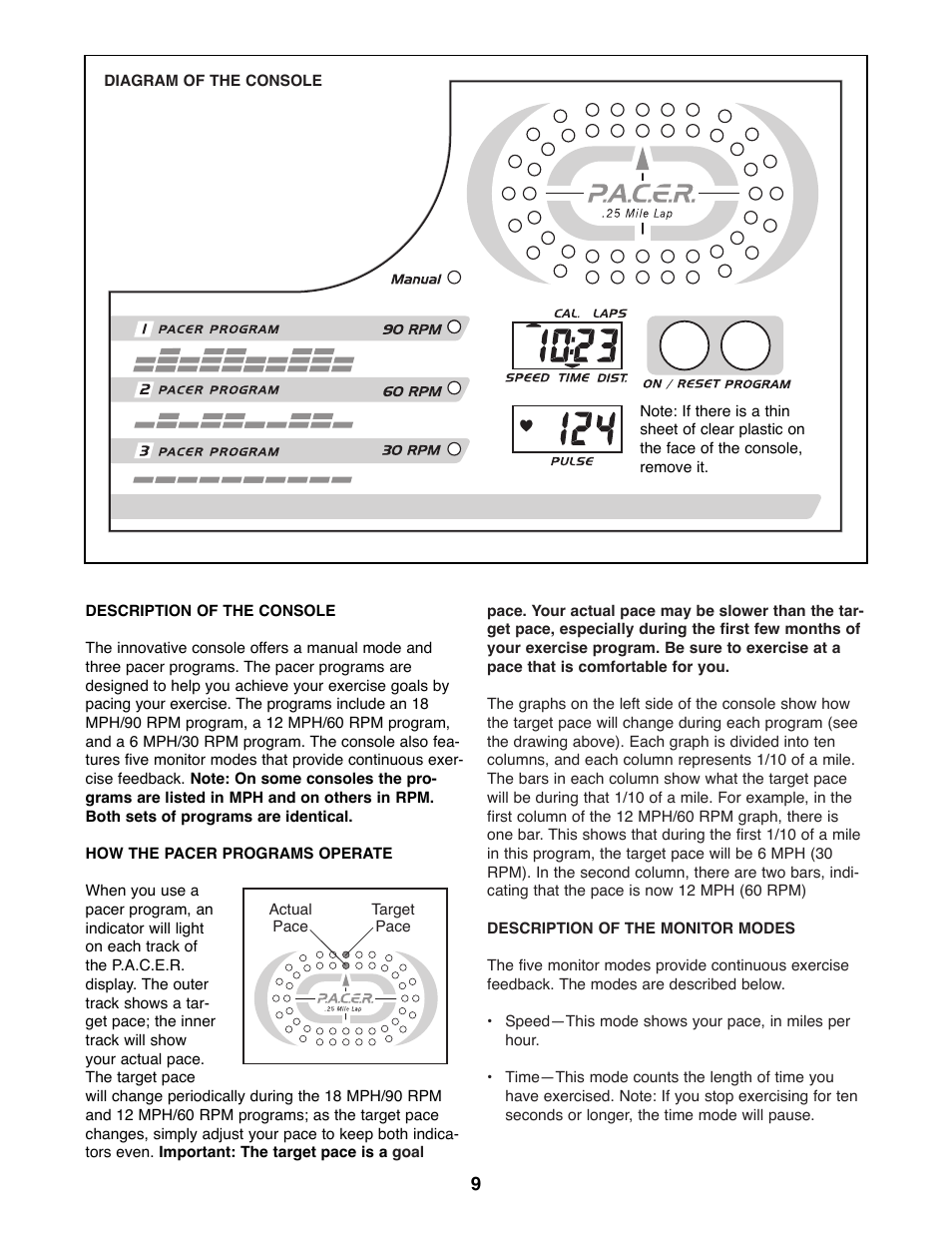 ProForm 831.288280 User Manual | Page 9 / 16