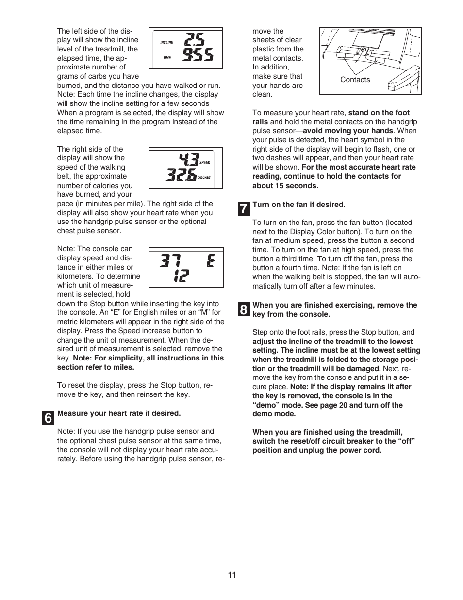 ProForm 831.29675.0 User Manual | Page 11 / 30