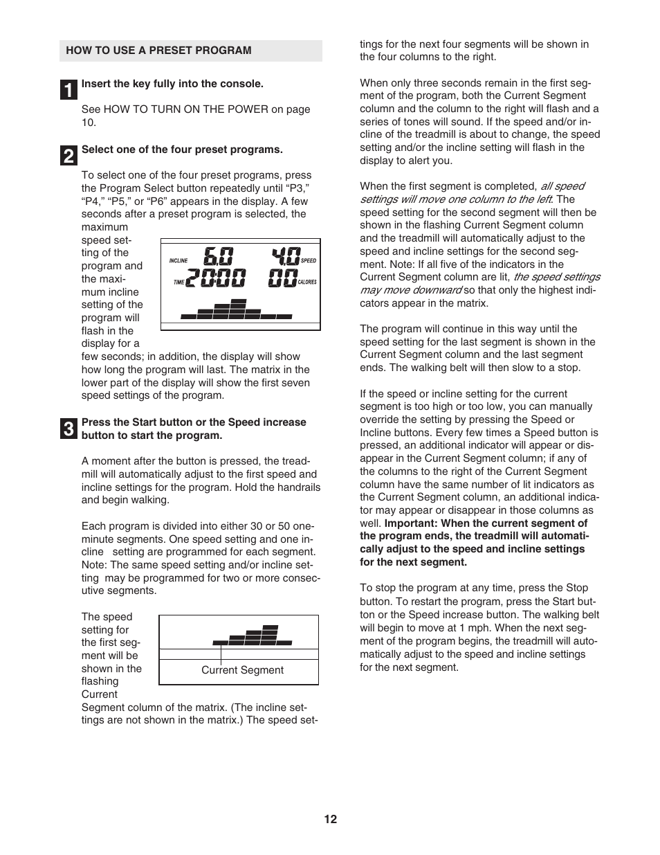 ProForm 831.29675.0 User Manual | Page 12 / 30