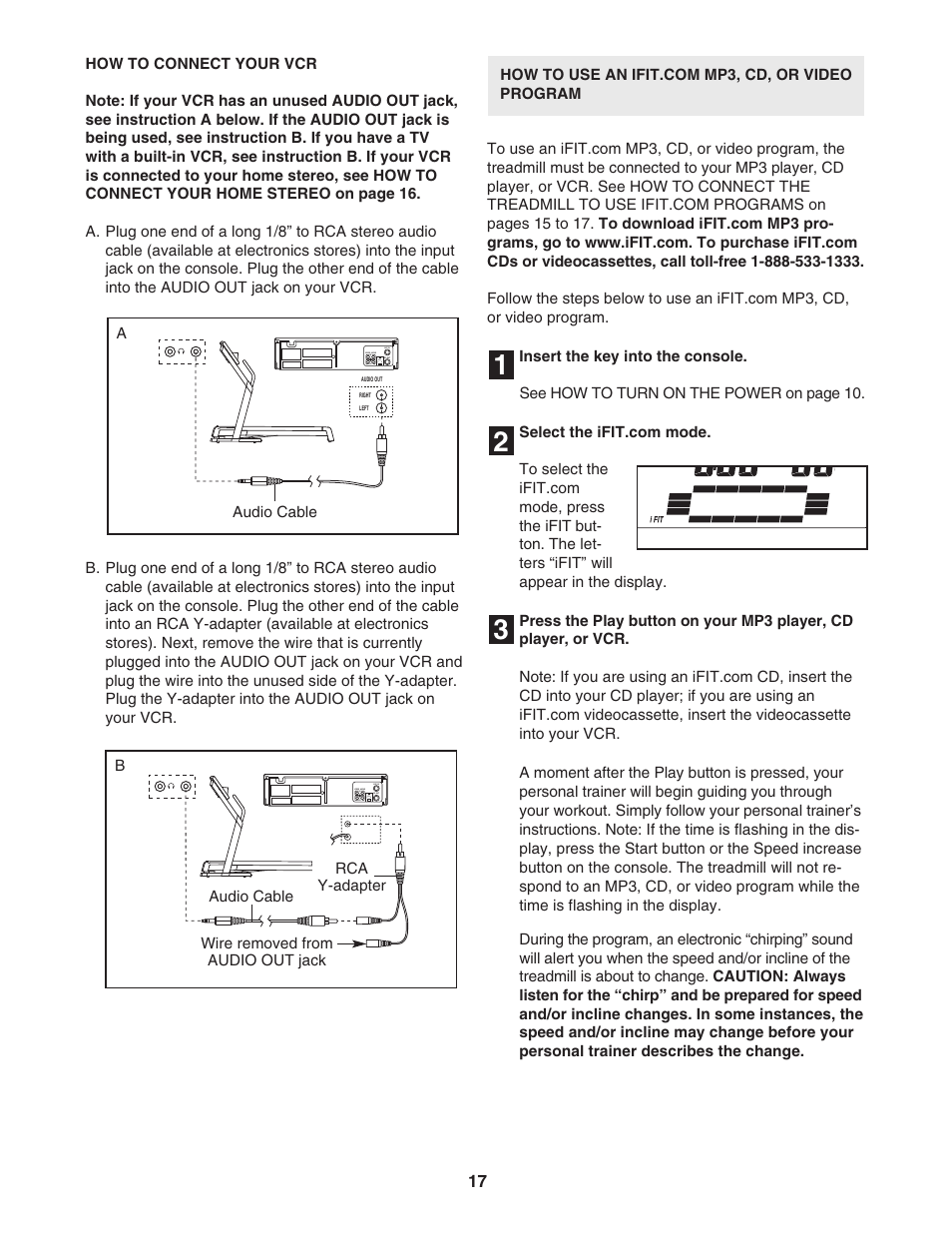 ProForm 831.29675.0 User Manual | Page 17 / 30