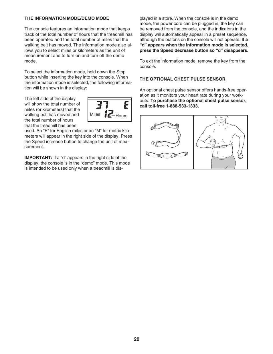 ProForm 831.29675.0 User Manual | Page 20 / 30