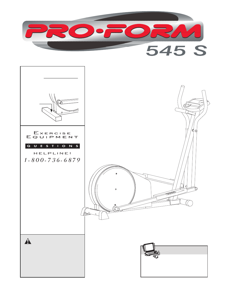 ProForm heart rate monitor 545S User Manual | 16 pages