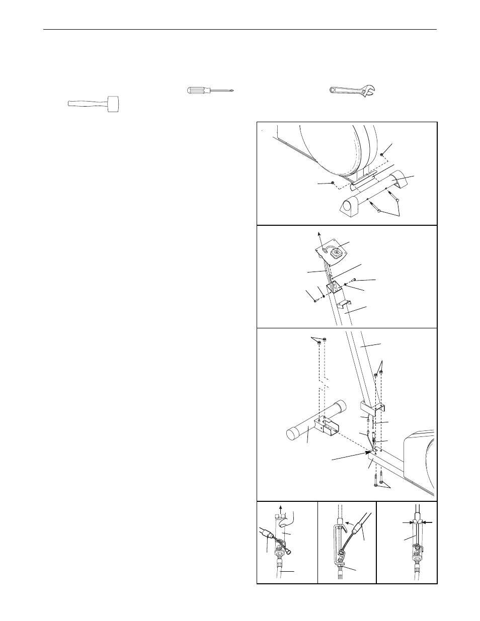Assembly | ProForm heart rate monitor 545S User Manual | Page 6 / 16