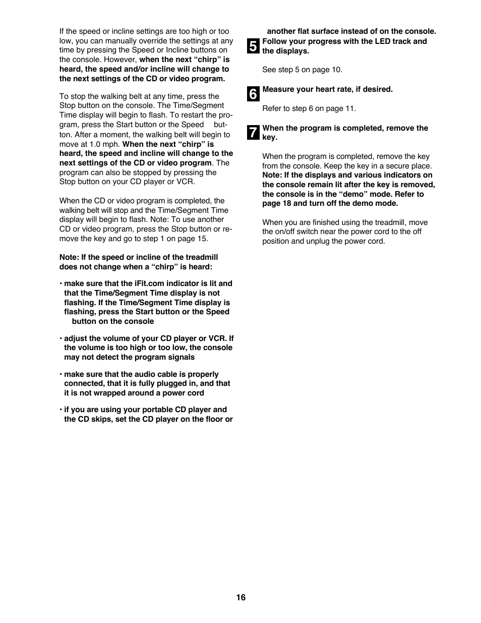 ProForm PFTL79191 User Manual | Page 16 / 26