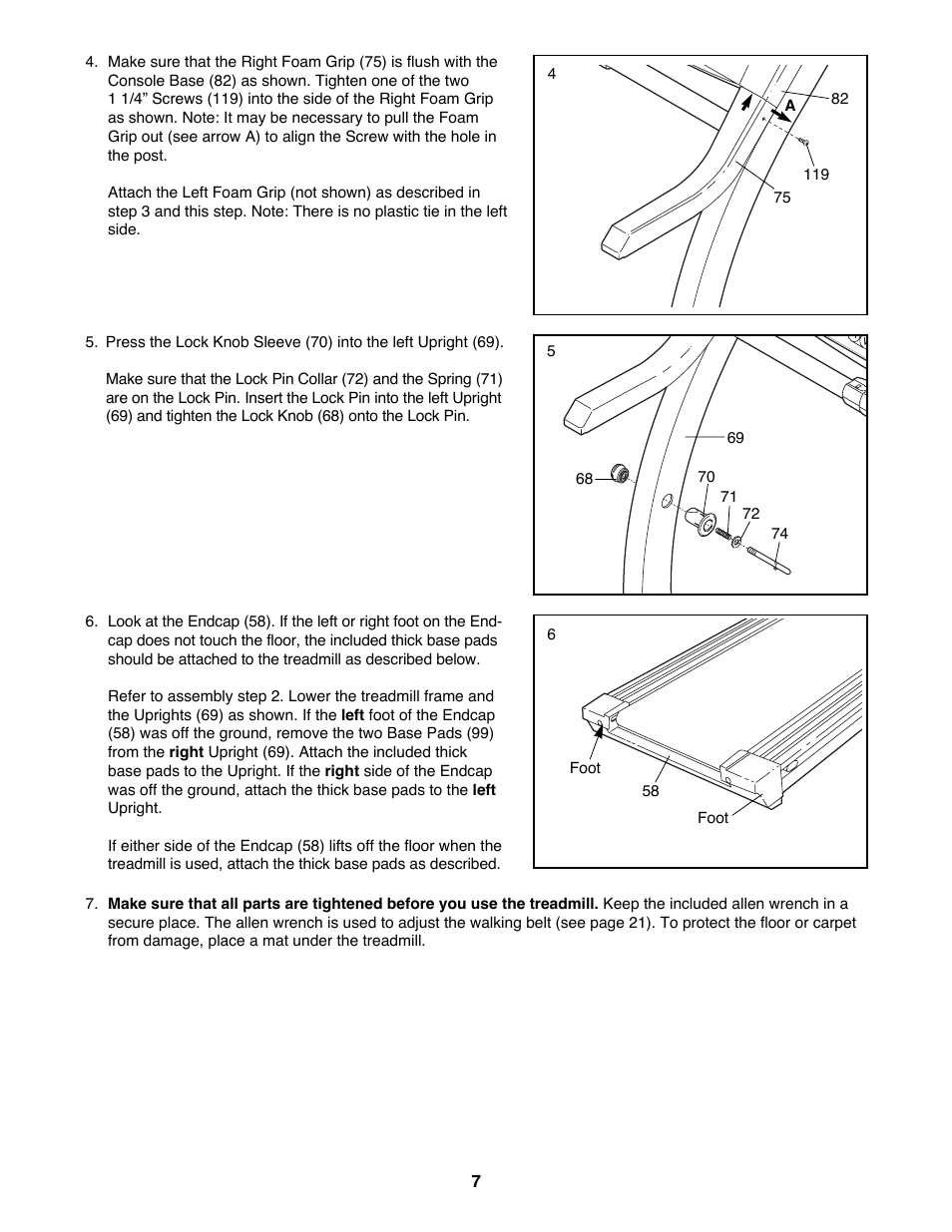 ProForm PFTL79191 User Manual | Page 7 / 26
