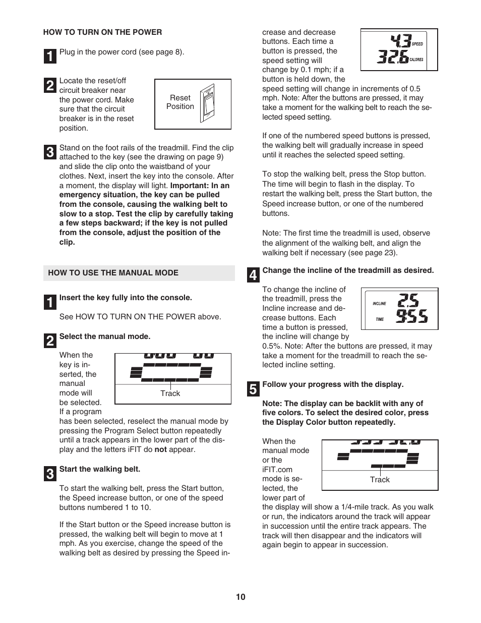 ProForm XP 550E 831.29605.2 User Manual | Page 10 / 30