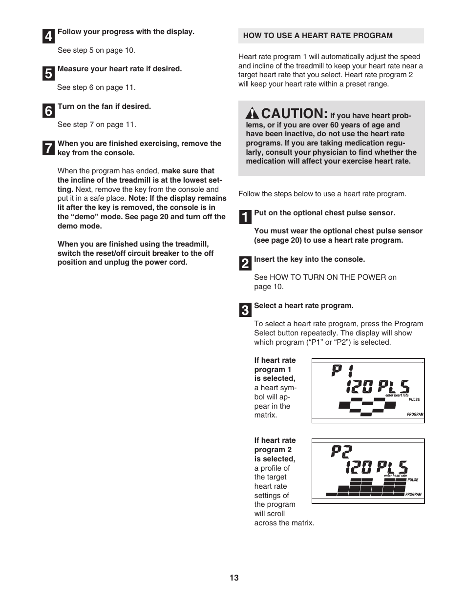 ProForm XP 550E 831.29605.2 User Manual | Page 13 / 30