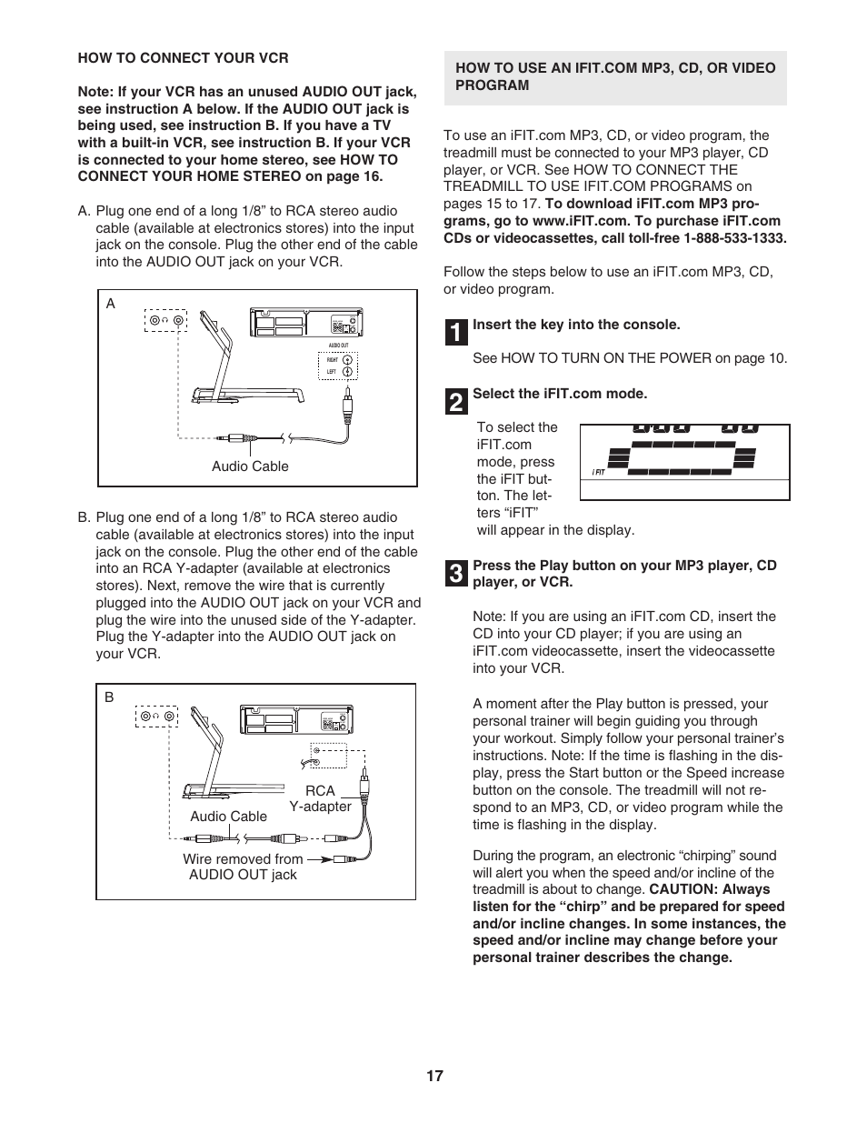 ProForm XP 550E 831.29605.2 User Manual | Page 17 / 30