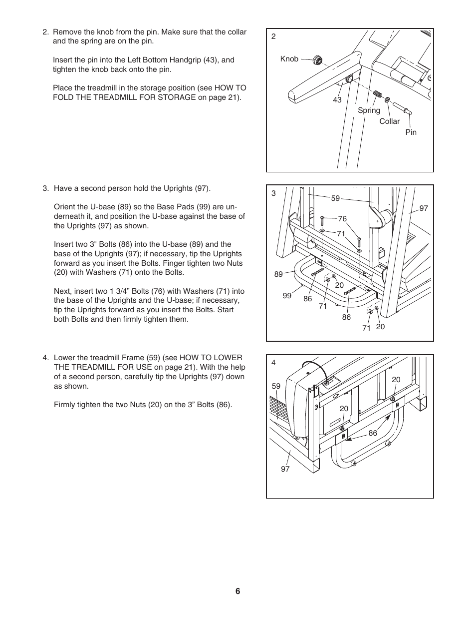 ProForm XP 550E 831.29605.2 User Manual | Page 6 / 30