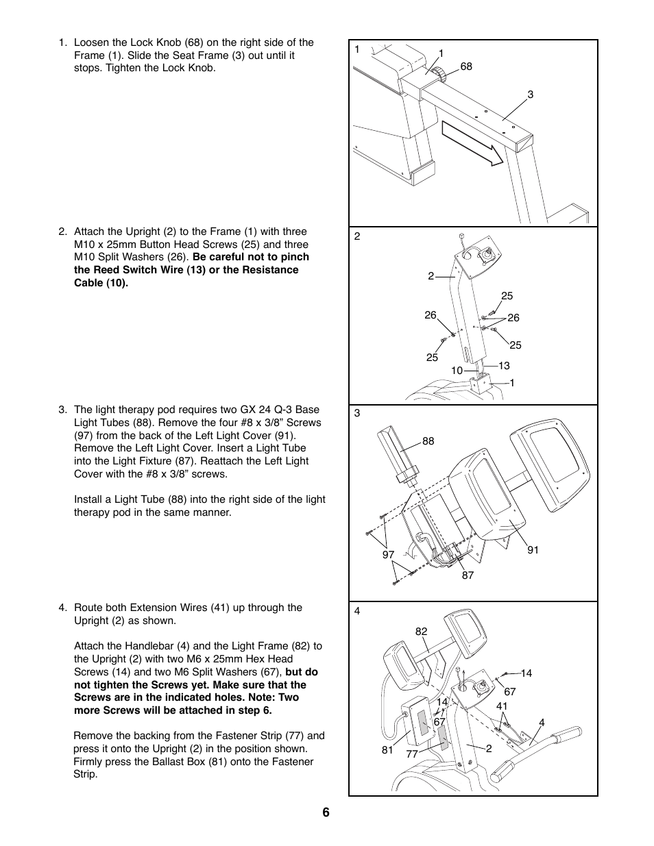 ProForm PFRX35390 User Manual | Page 6 / 18