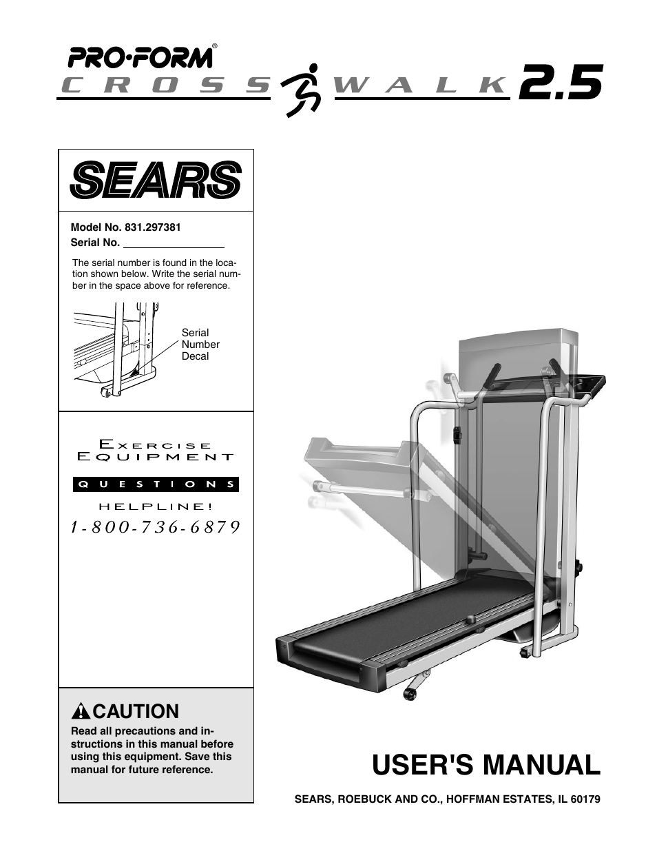 ProForm 831.297381 User Manual | 19 pages