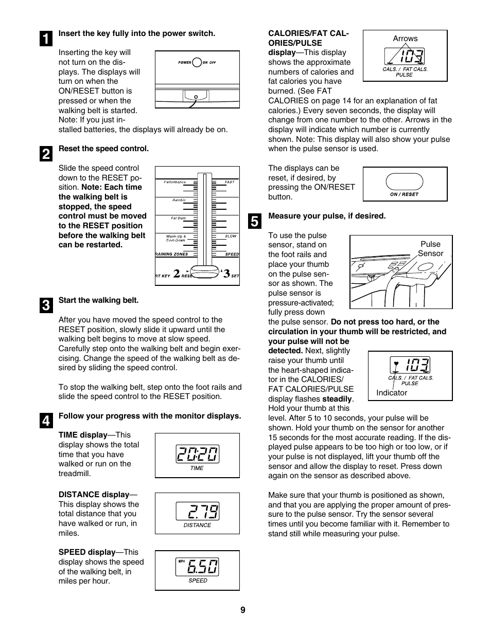 ProForm 831.297381 User Manual | Page 9 / 19