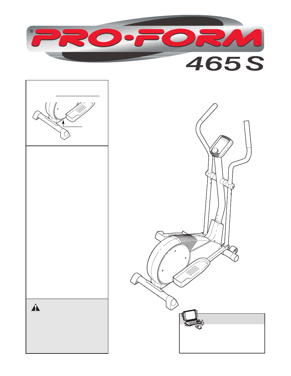 ProForm PFEL19011 User Manual | 16 pages
